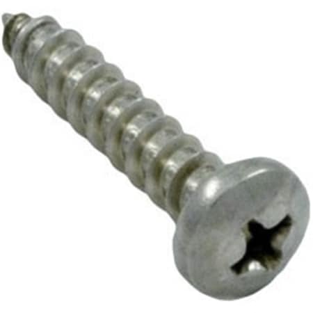 Perfectpitch 10-12 x 1 in. Pan Head Stainless Steel Screw PE1188814